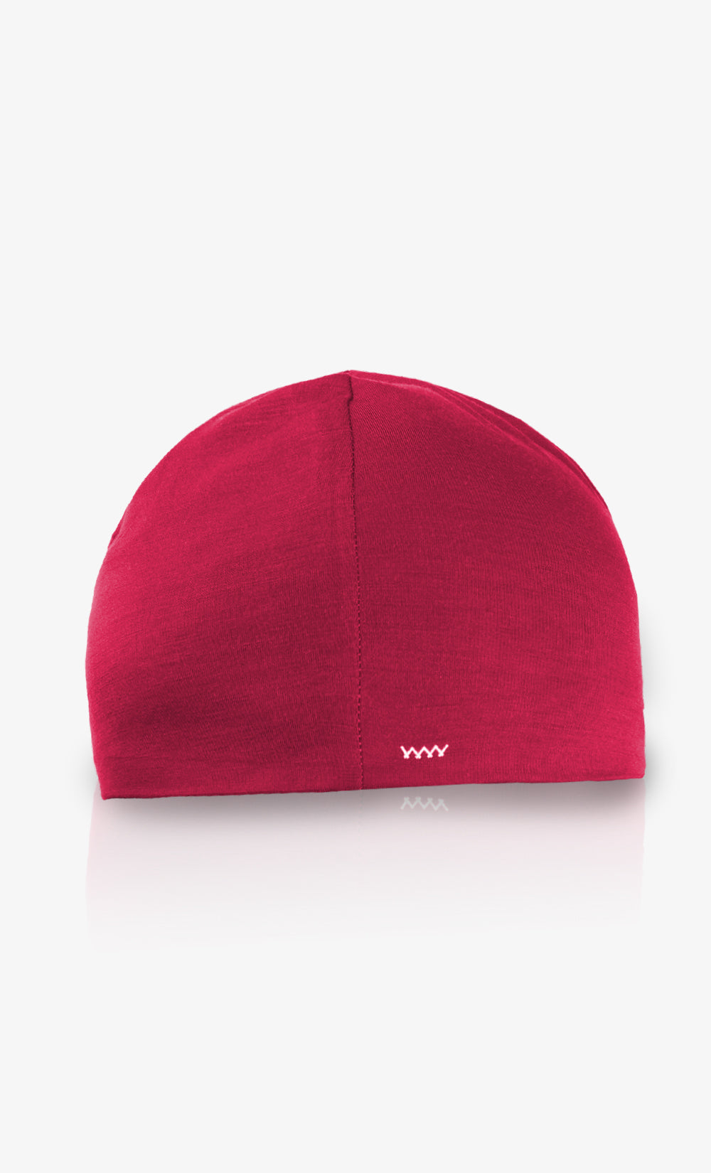 Beanie Mérinos Double Cerise