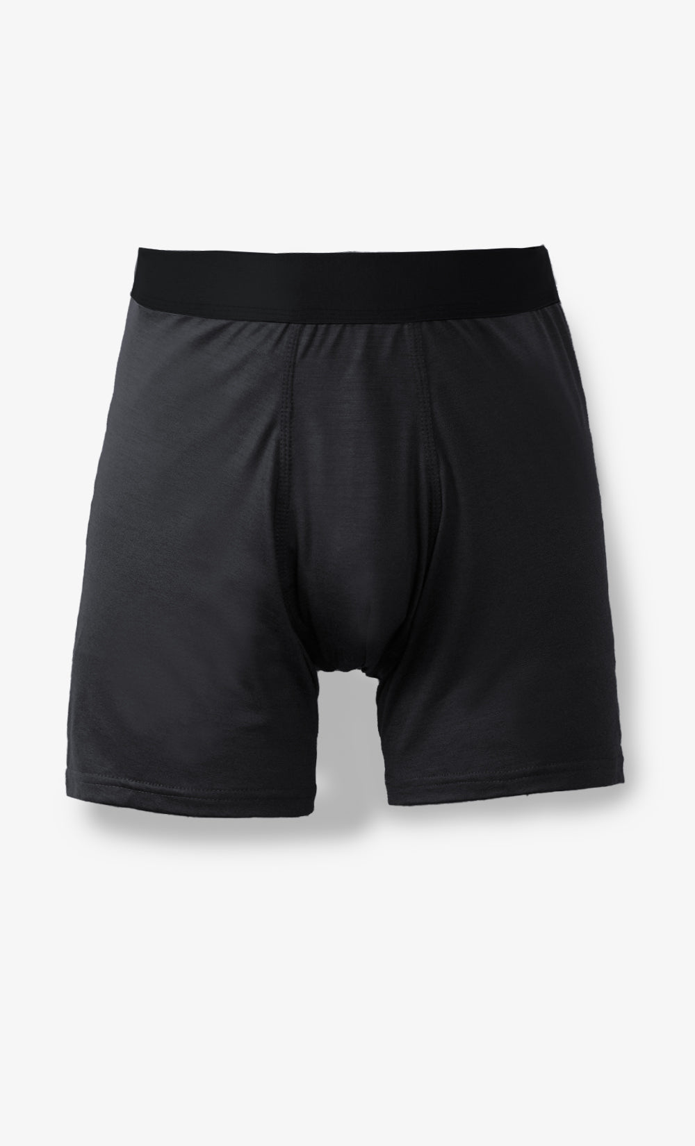 Men's Black Merino Stretchwool™ Boxer Shorts