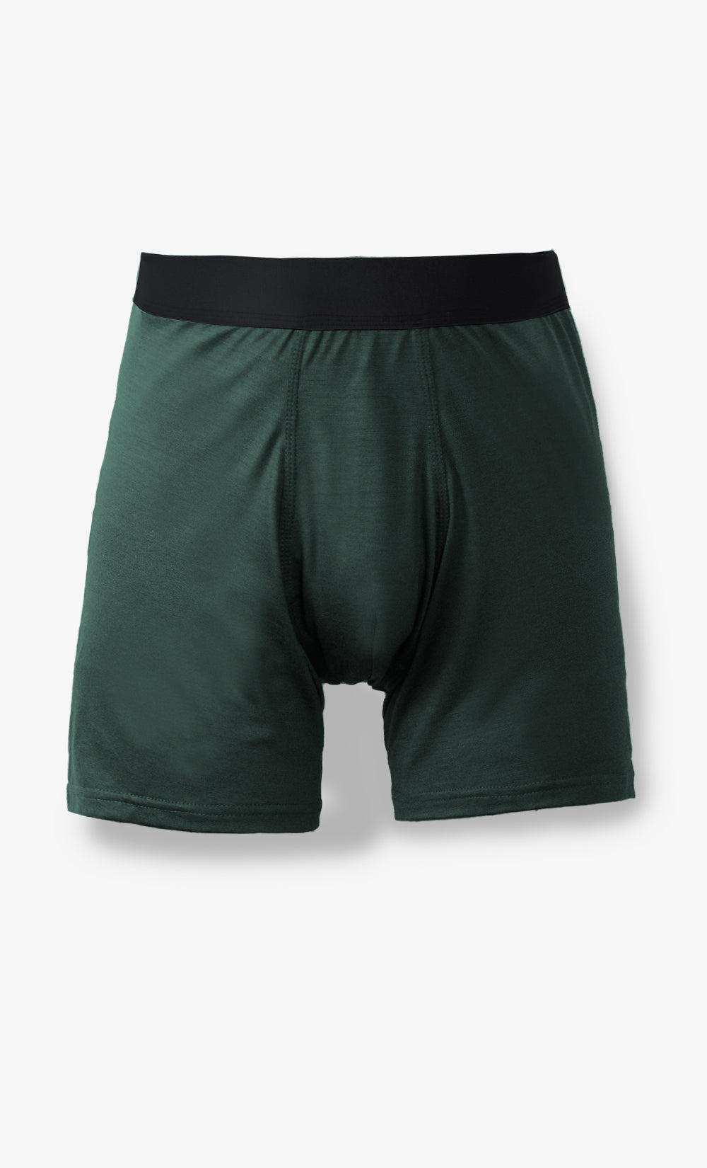 Men's Merino Stretchwool Boxer - Dark Green