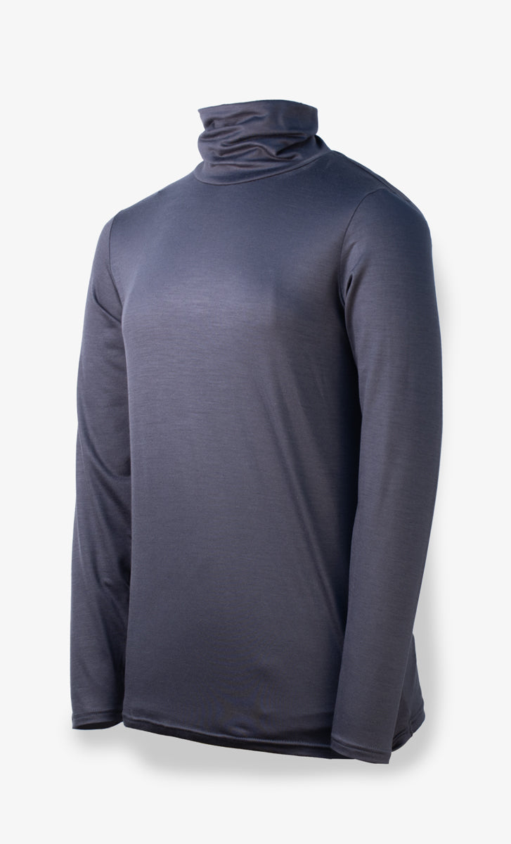 Women's Stretchwool™ Merino Turtleneck Charcoal