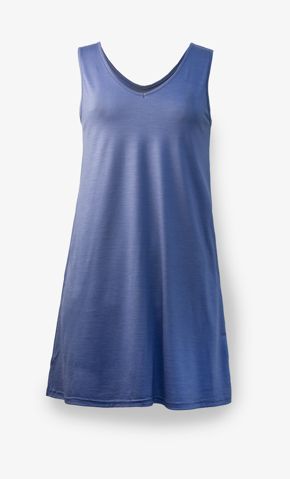 Blue Merino Dress - Atlantic