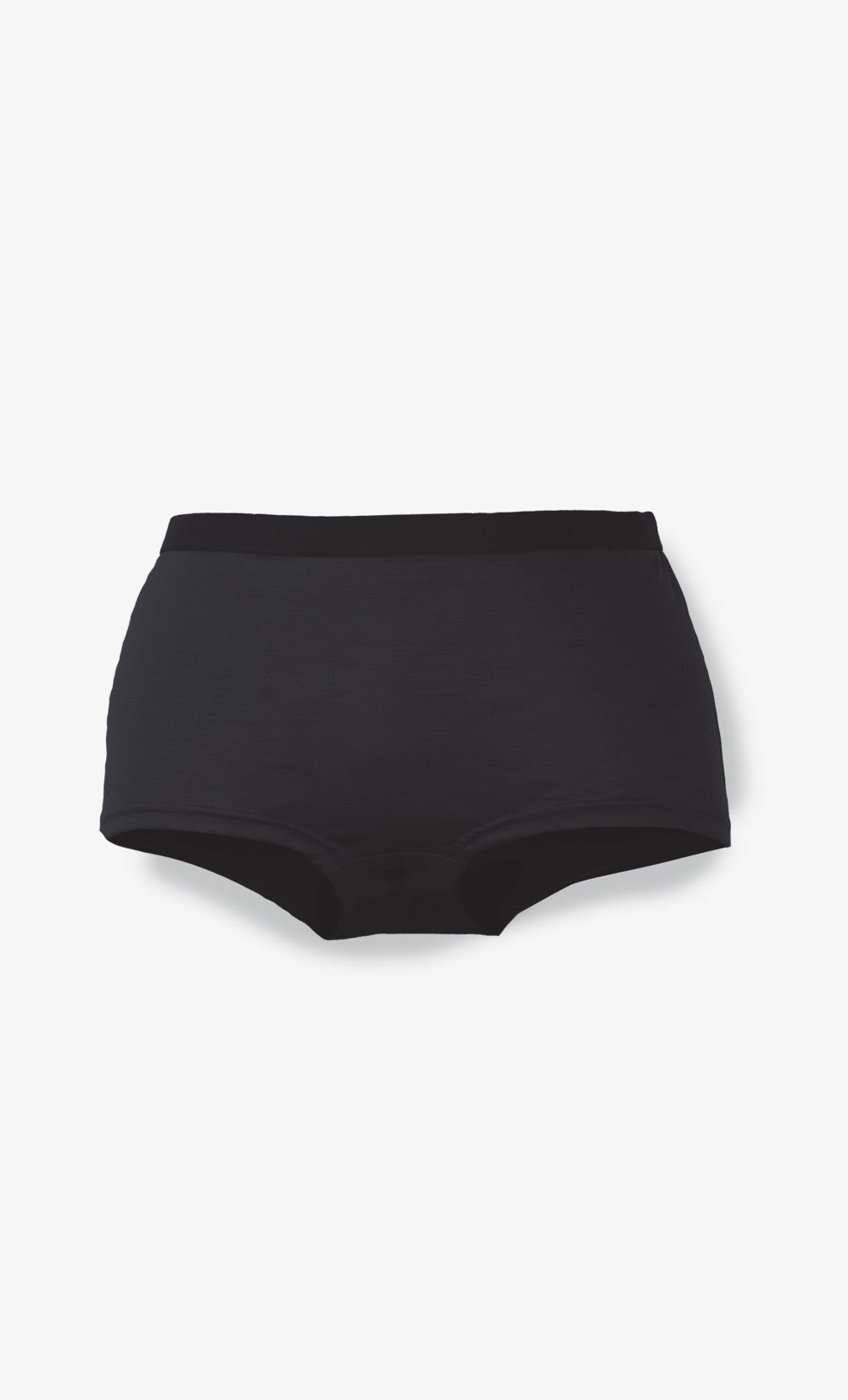 Sous-vêtement  Boyshort Mérino Stretchwool™ Femme - Noir