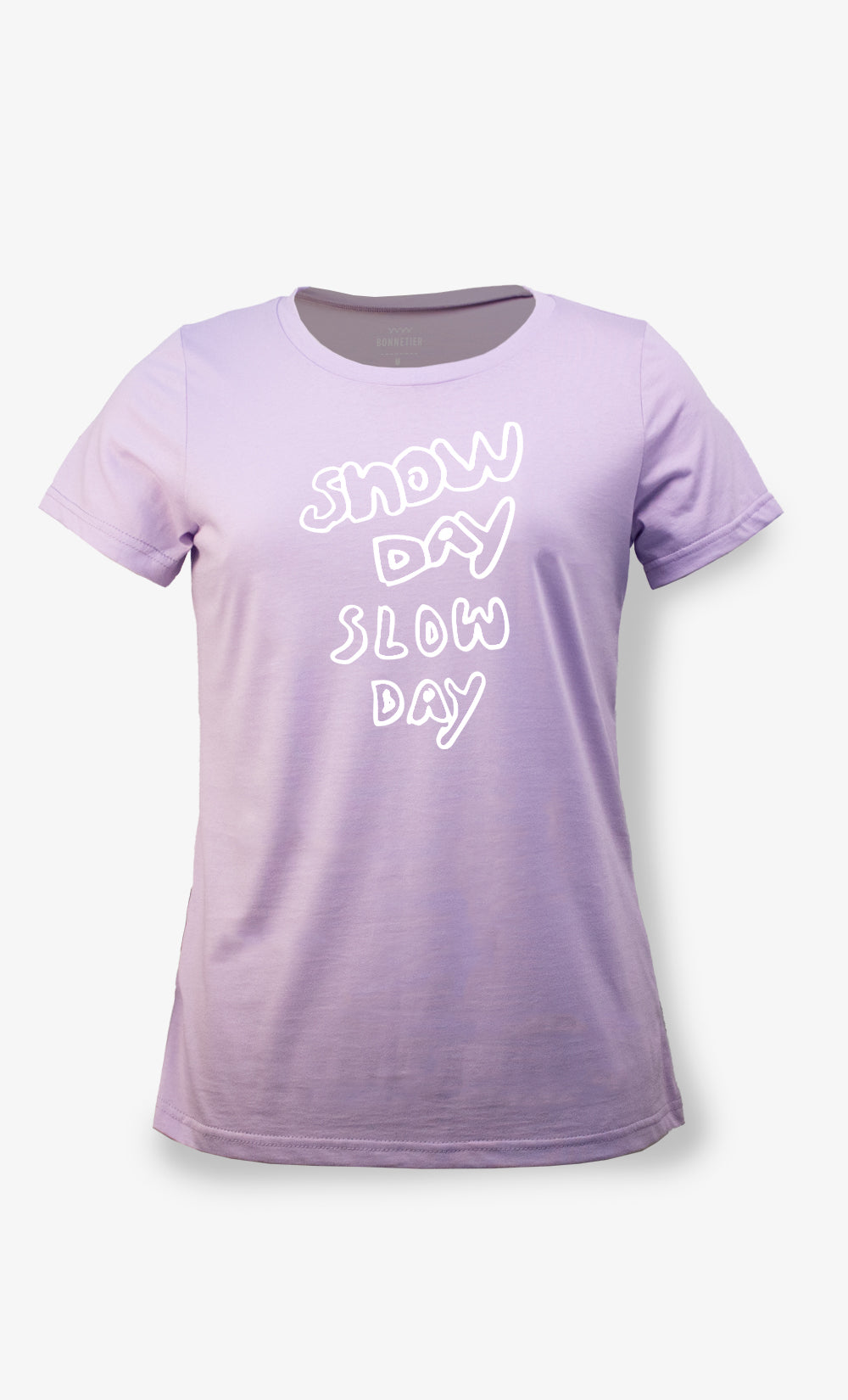 T-Shirt Femme couleur Violet - Snow Day