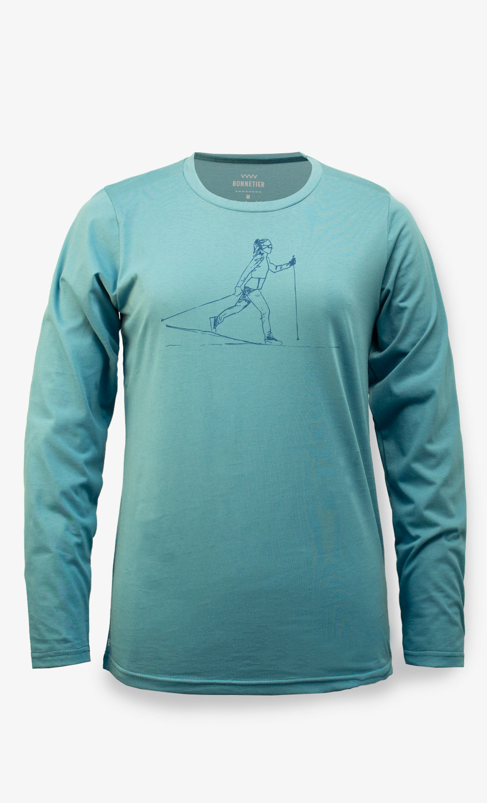 Manches Longues Femme couleur Turquoise - Ski