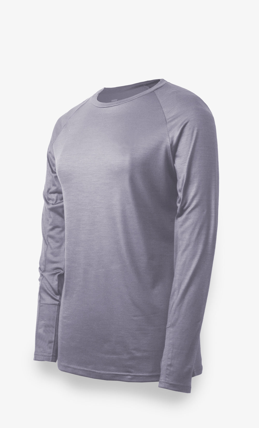 Manches Longues Mérino Stretchwool™ Femme Gris - Uni
