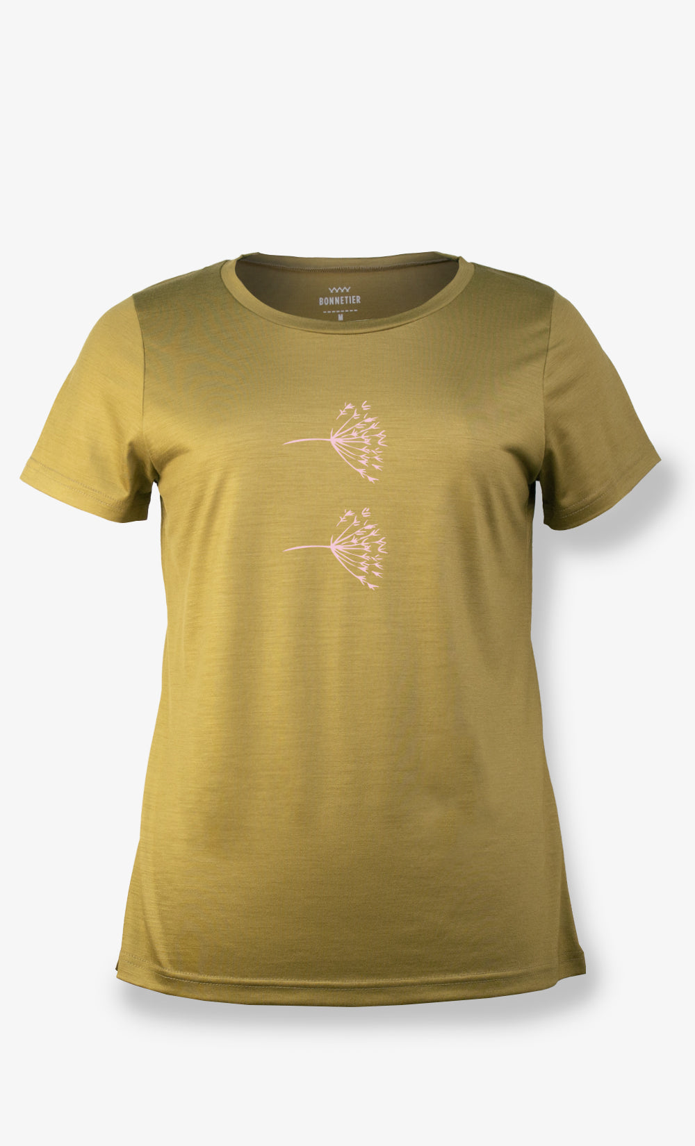 Women's Ultralight Honey Merino Wool T-Shirt - Two Dandelions