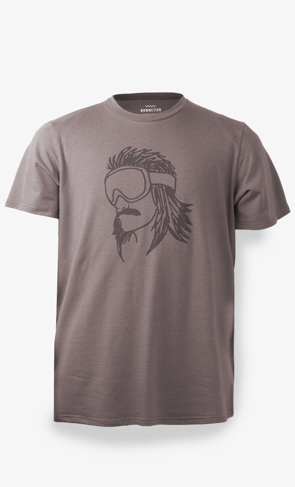 T-Shirt Homme Taupe- Dude