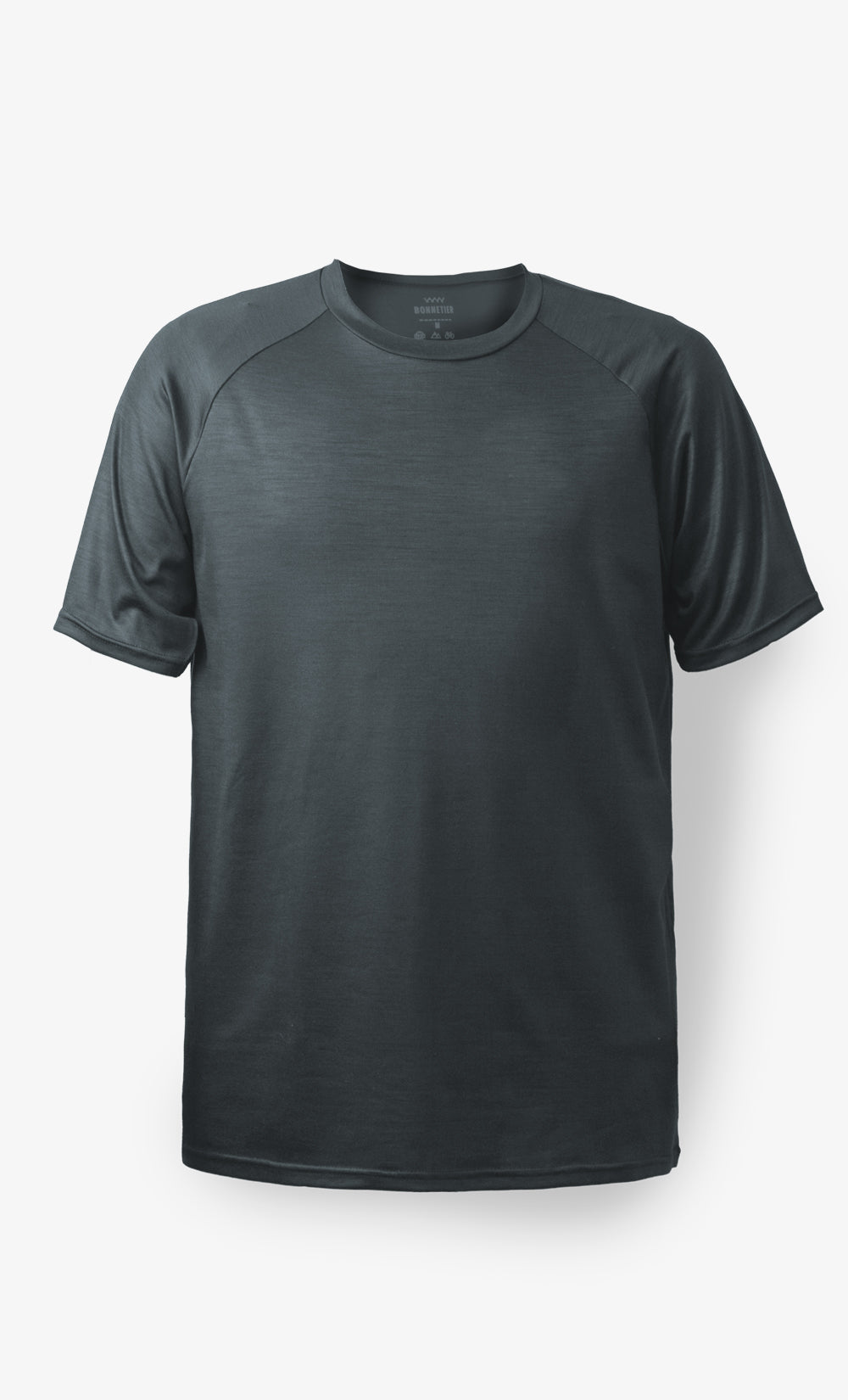 T-Shirt Raglan Mérino Stretchwool™ Homme Graphite