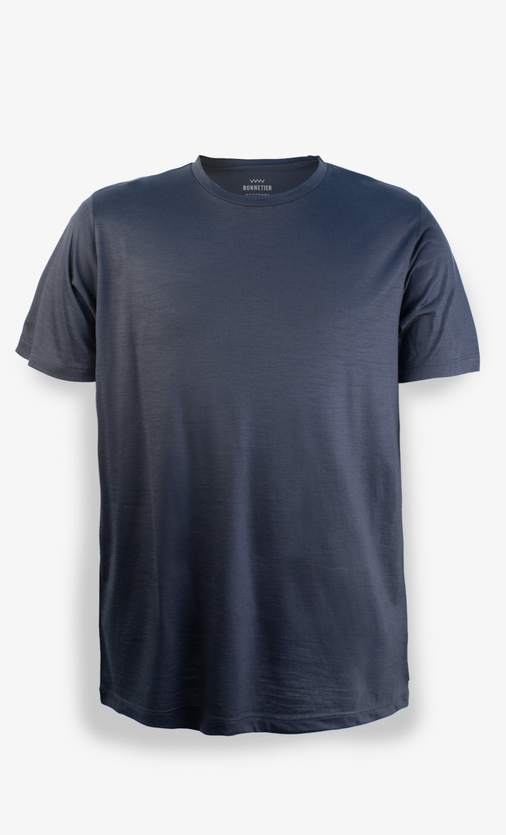 Men's Ultra-Light Charcoal Merino Wool T-Shirt