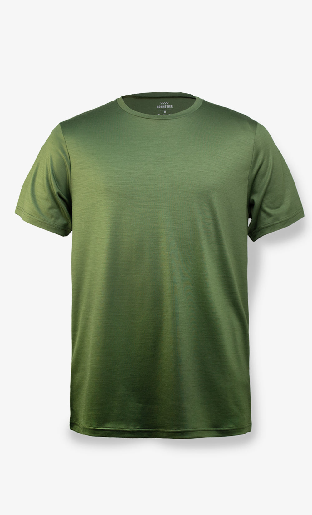 T-Shirt Mérinos Homme Kaki Ultra Léger
