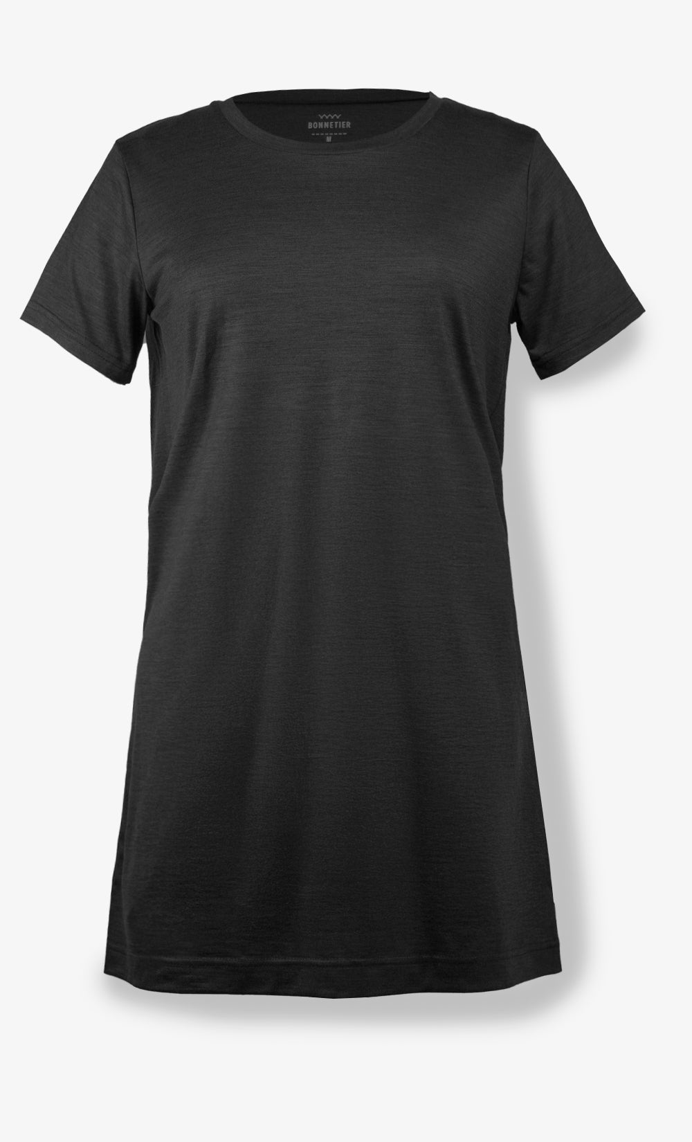 Black Merino Wool Dress - Latitude