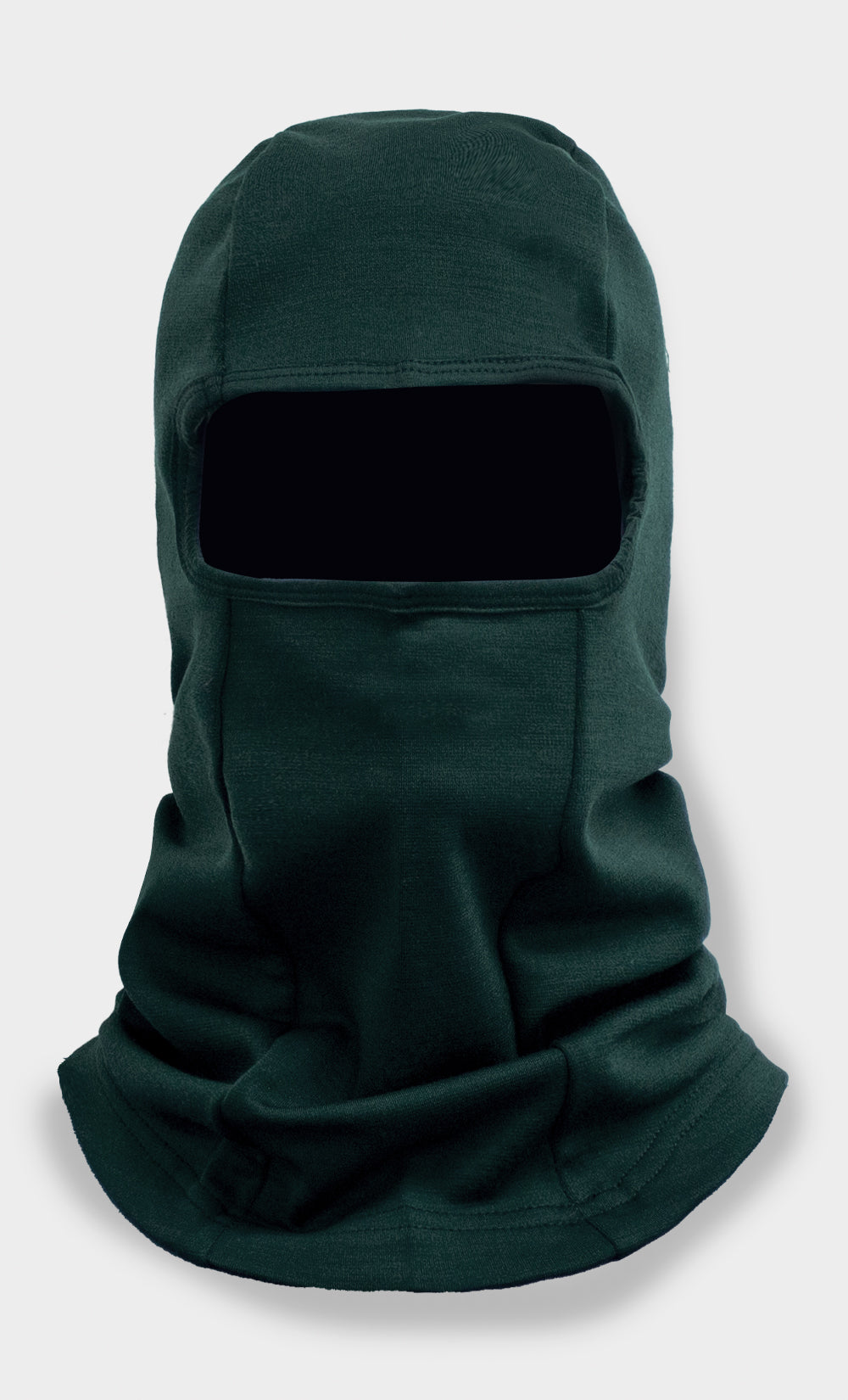 Cagoule Mérinos Vert foncé