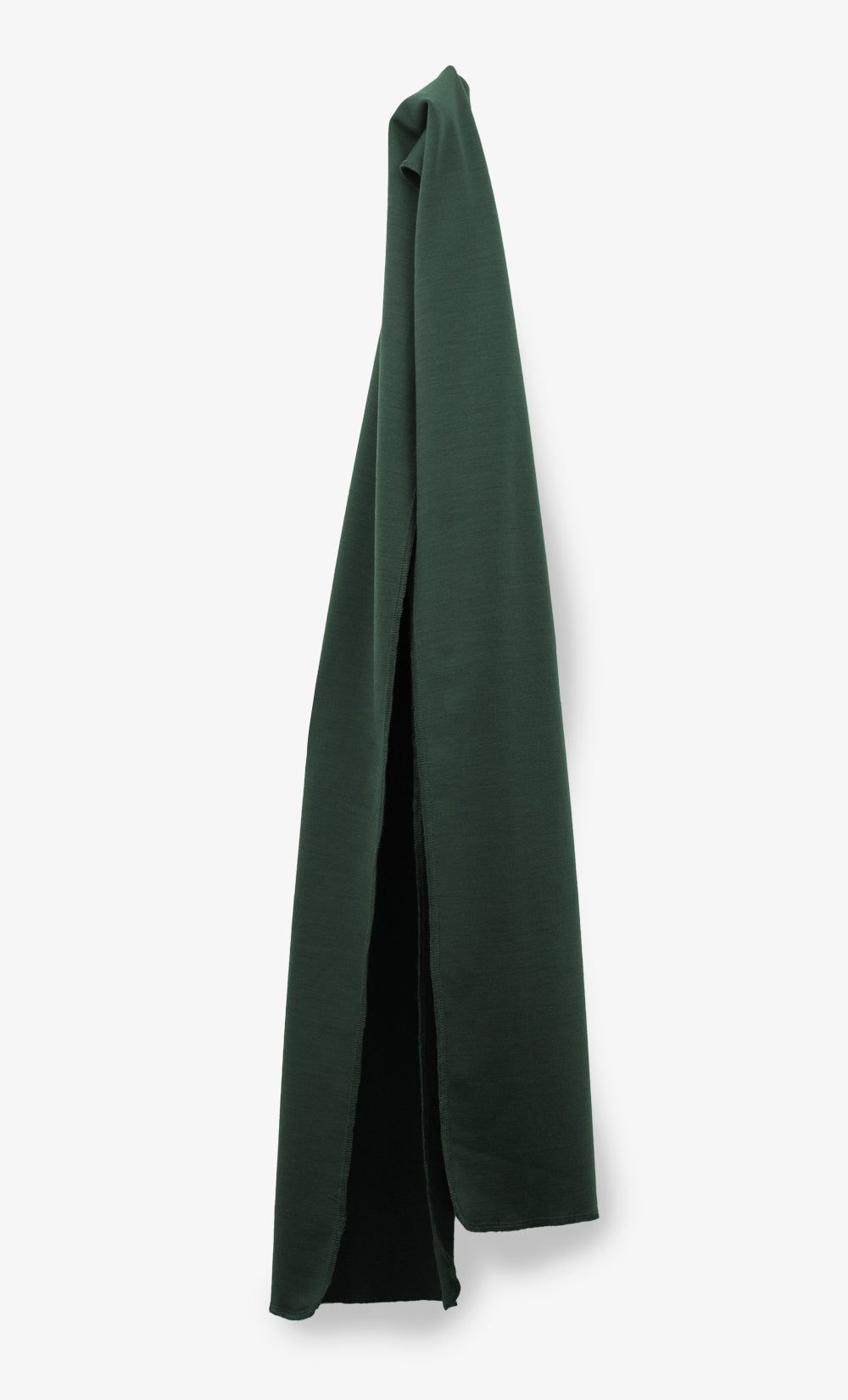 Foulard 100 % Mérinos Brossé - Vert Foncé
