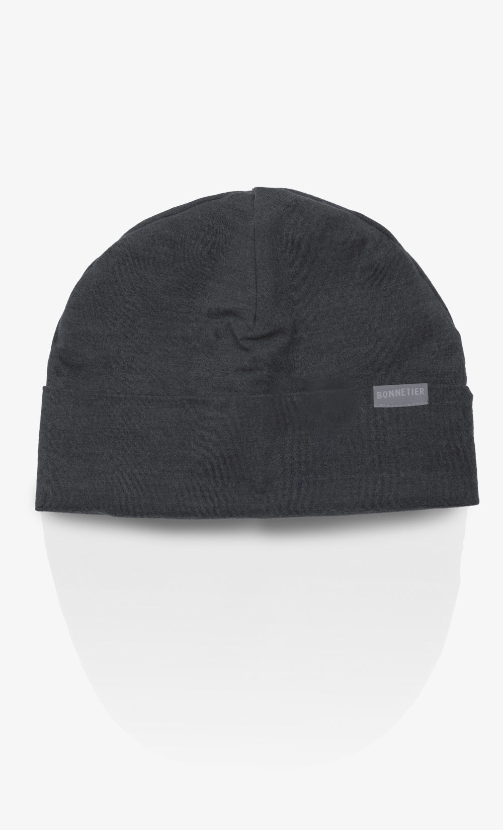 Tuque Mérinos Toundra - Noir Chiné
