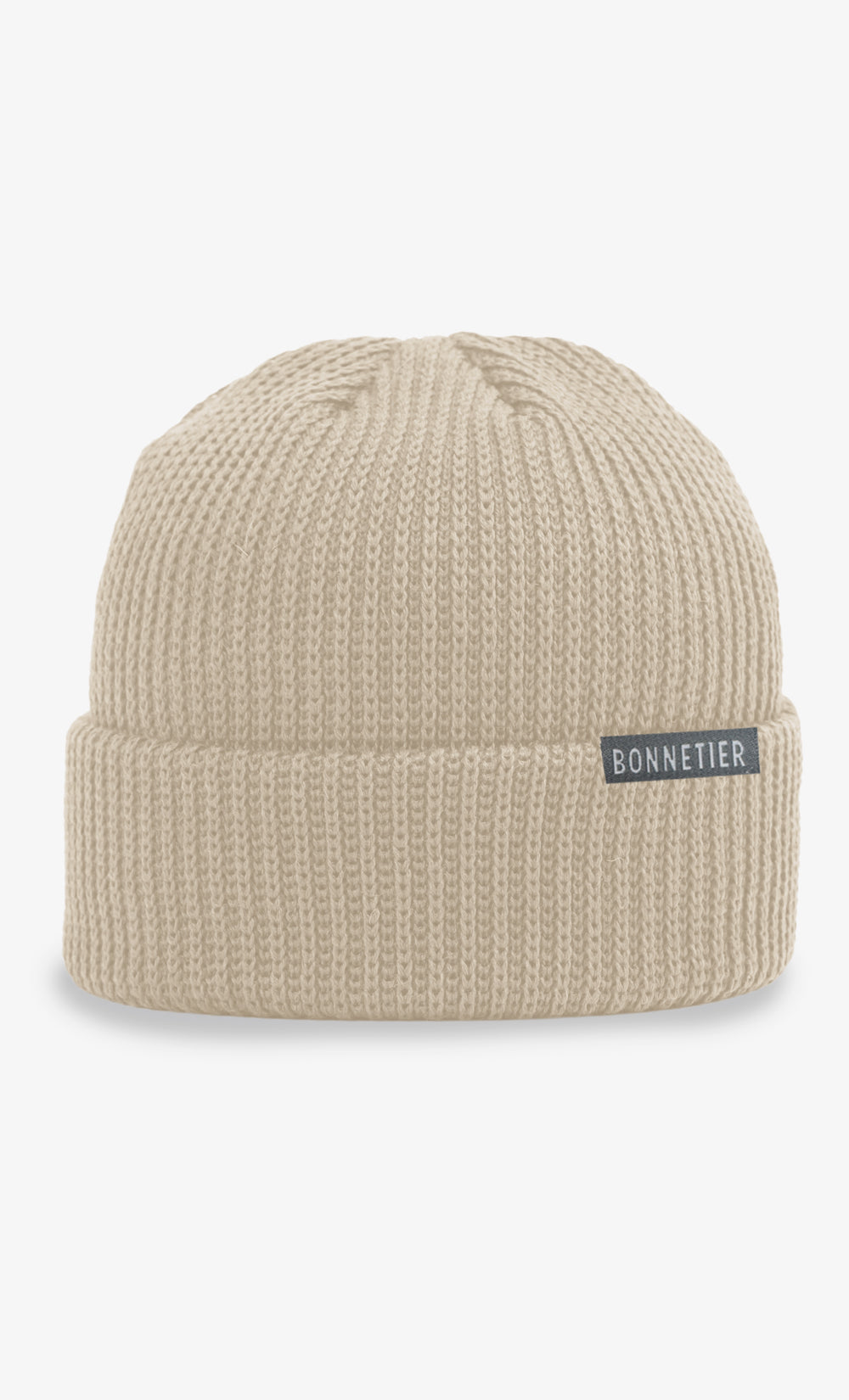 Tuque Tricotée Mérinos Beige