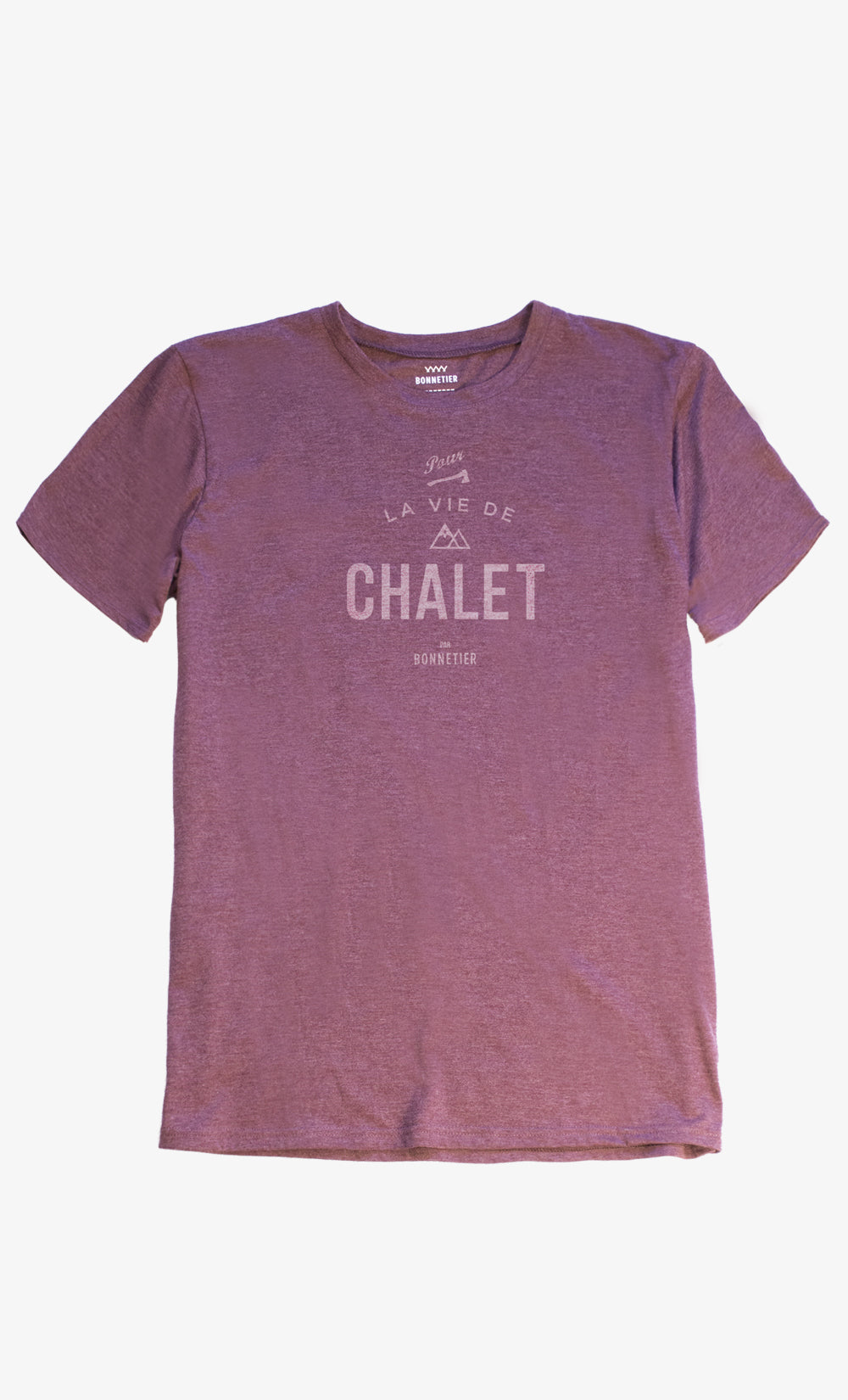 T-Shirt Homme Pourpre - Chalet